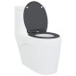 vidaXL Λεκάνη Ανθρακί 45,5 x 37,5 x 3,8 εκ. Δυροπλάστ