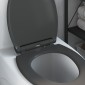vidaXL Λεκάνη Ανθρακί 45,5 x 37,5 x 3,8 εκ. Δυροπλάστ