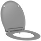 vidaXL Λεκάνη Γκρι 45,5 x 37,5 x 3,8 εκ. Δυροπλάστ