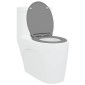 vidaXL Λεκάνη Γκρι 45,5 x 37,5 x 3,8 εκ. Δυροπλάστ