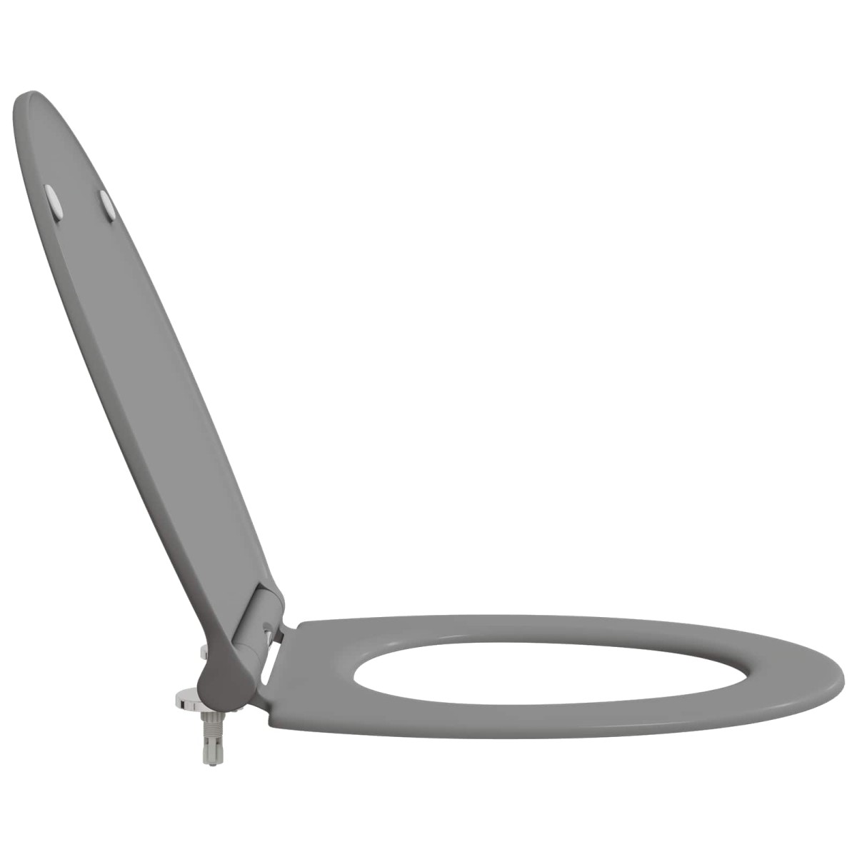 vidaXL Λεκάνη Γκρι 45,5 x 37,5 x 3,8 εκ. Δυροπλάστ