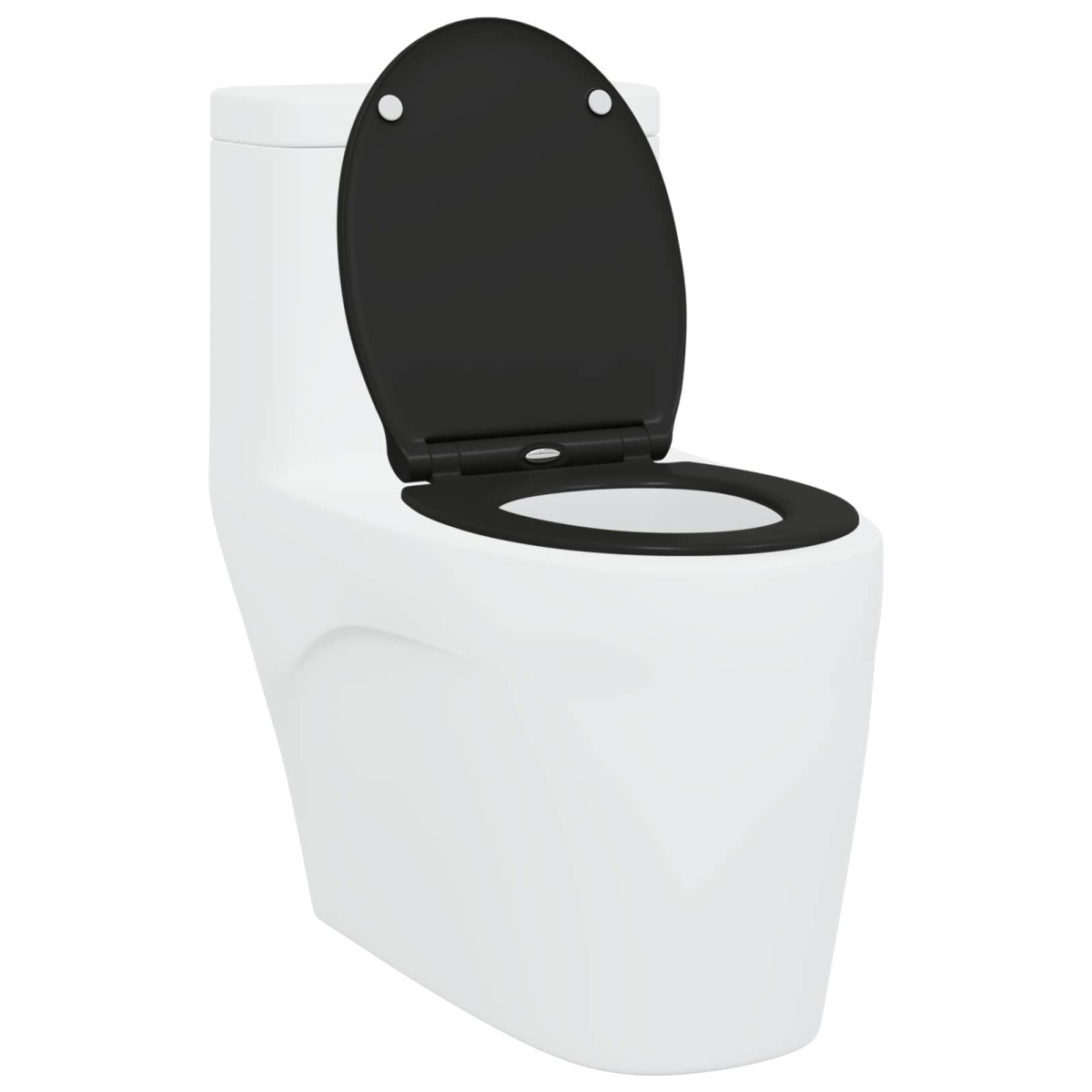 vidaXL Λεκάνη Μαύρο 45,5 x 37,5 x 3,8 εκ. Δυροπλάστ
