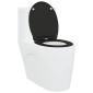 vidaXL Λεκάνη Μαύρο 45,5 x 37,5 x 3,8 εκ. Δυροπλάστ