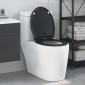 vidaXL Λεκάνη Μαύρο 45,5 x 37,5 x 3,8 εκ. Δυροπλάστ