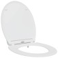 vidaXL Λεκάνη Λευκό 45,5 x 37,5 x 3,8 εκ. Δυροπλάστ