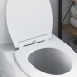 vidaXL Λεκάνη Λευκό 45,5 x 37,5 x 3,8 εκ. Δυροπλάστ