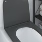 vidaXL Λεκάνη Ανθρακί 47 x 36 x 3,4 εκ Δυροπλάστ