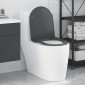 vidaXL Λεκάνη Ανθρακί 47 x 36 x 3,4 εκ Δυροπλάστ