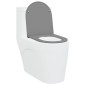 vidaXL Λεκάνη Γκρι 47 x 36 x 3,4 εκ Δυροπλάστ