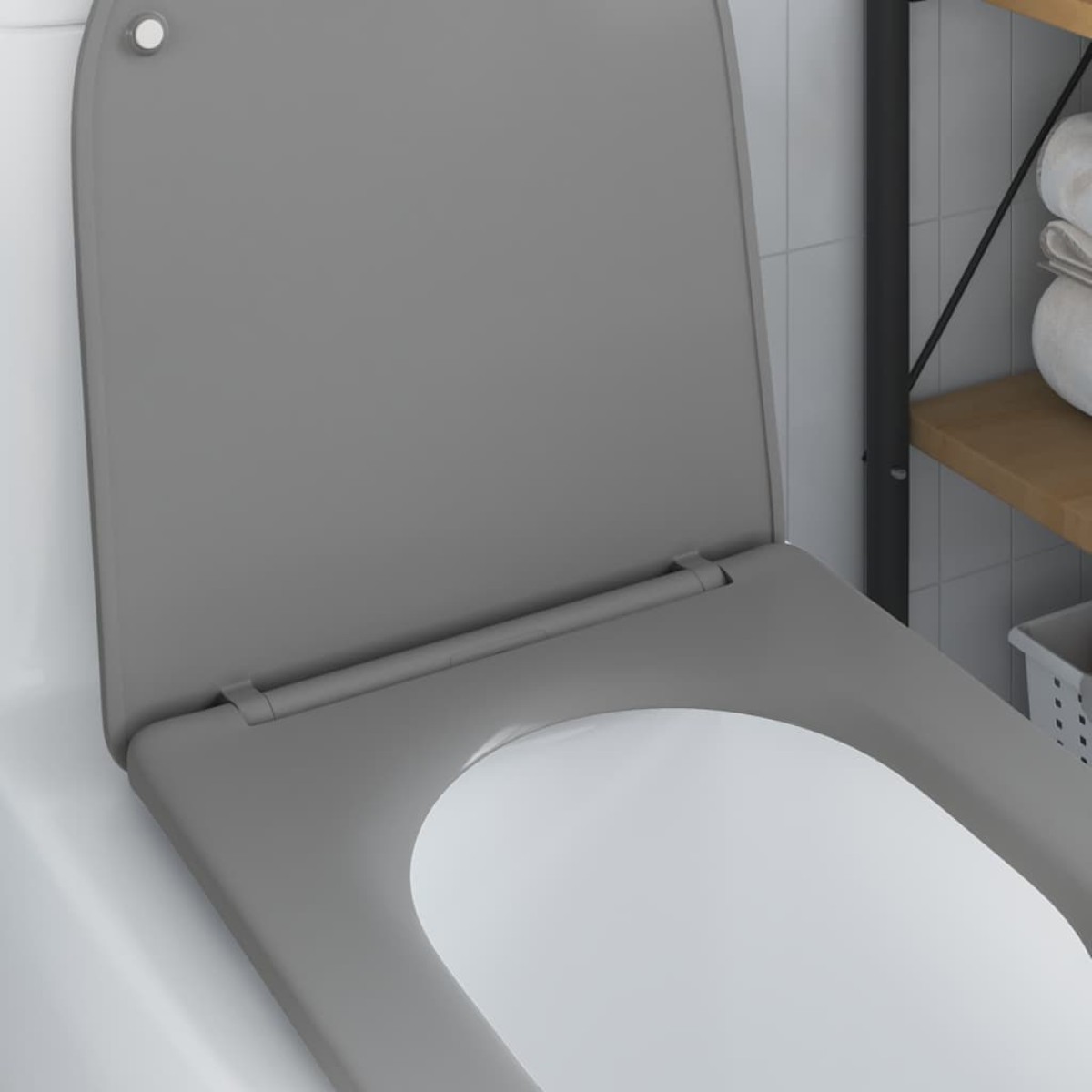 vidaXL Λεκάνη Γκρι 47 x 36 x 3,4 εκ Δυροπλάστ
