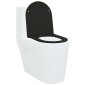vidaXL Λεκάνη Μαύρο 47 x 36 x 3,4 εκ Δυροπλάστ