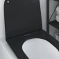 vidaXL Λεκάνη Μαύρο 47 x 36 x 3,4 εκ Δυροπλάστ