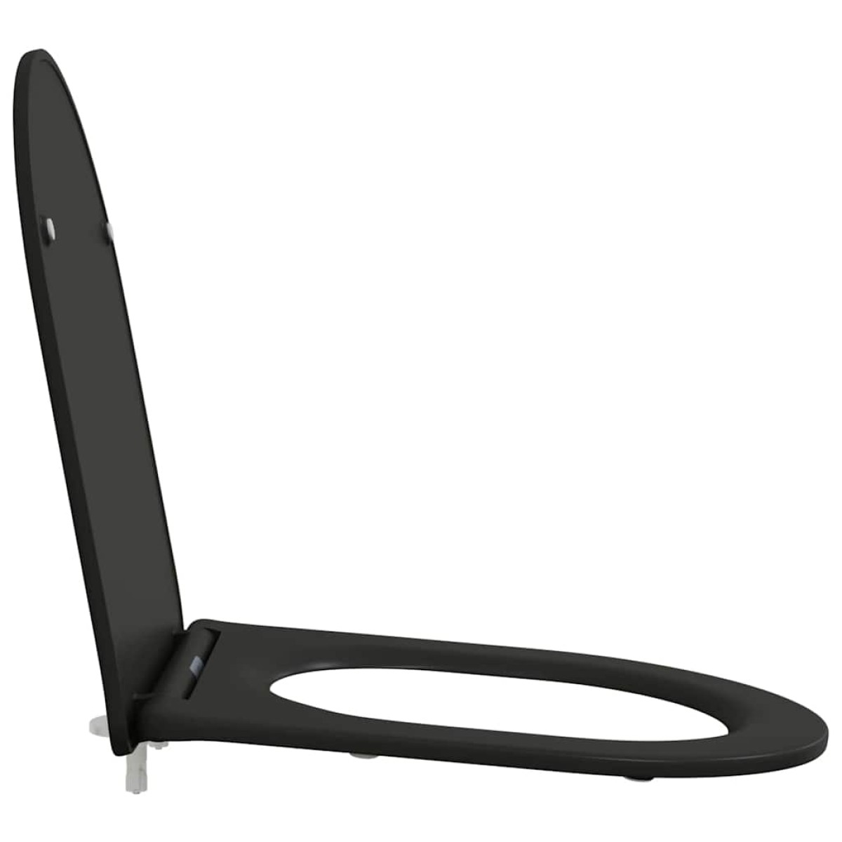 vidaXL Λεκάνη Μαύρο 47 x 36 x 3,4 εκ Δυροπλάστ