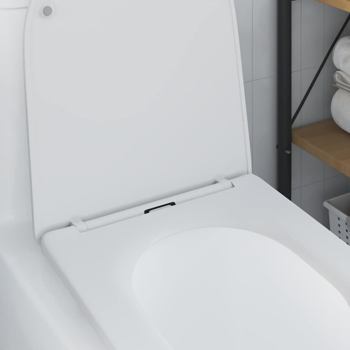 vidaXL Λεκάνη Λευκό 47 x 36 x 3,4 εκ Δυροπλάστ