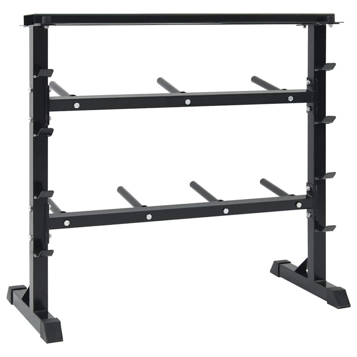 vidaXL Ράφι Αλτήρων Μαύρο 99 x 45 x 95,5 εκ.