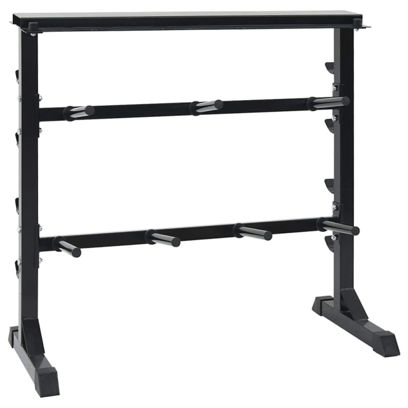 vidaXL Ράφι Αλτήρων Μαύρο 99 x 45 x 95,5 εκ.