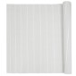 vidaXL Φράχτης Κήπου Διπλής Όψης Λευκός 1,8x3 μ. PVC