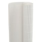 vidaXL Φράχτης Κήπου Διπλής Όψης Λευκός 1,8x3 μ. PVC