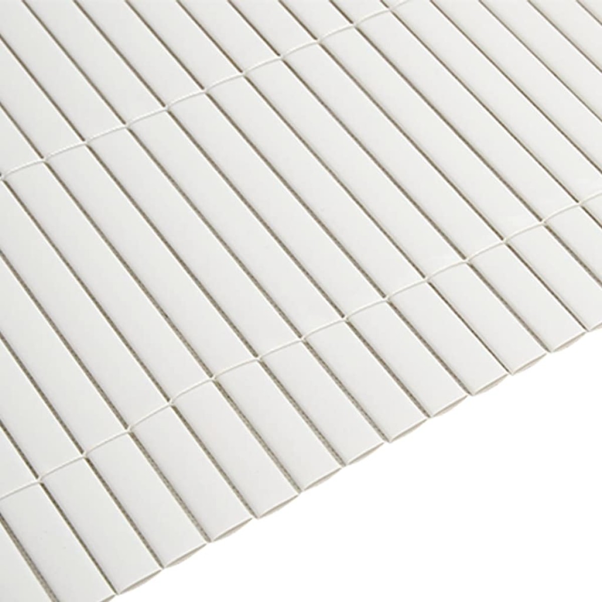 vidaXL Φράχτης Κήπου Διπλής Όψης Λευκός 1,8x3 μ. PVC