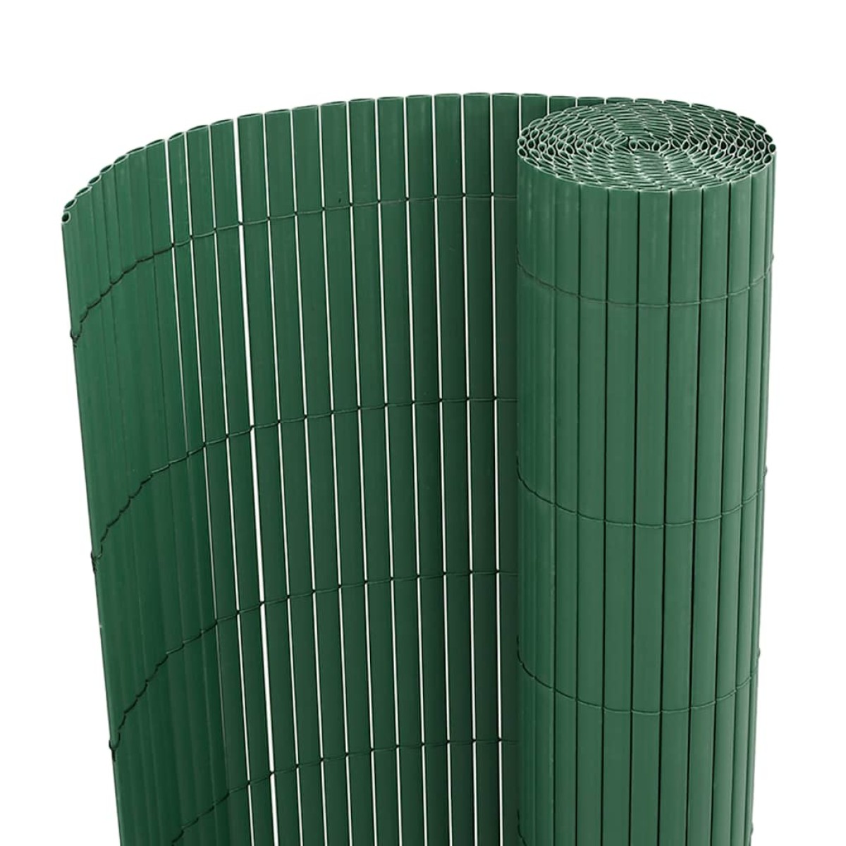 vidaXL Φράχτης Κήπου Διπλής Όψης Πράσινος 1,8x3 μ. PVC