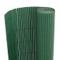 vidaXL Φράχτης Κήπου Διπλής Όψης Πράσινος 1,8x3 μ. PVC