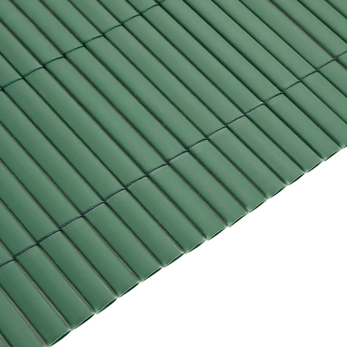 vidaXL Φράχτης Κήπου Διπλής Όψης Πράσινος 1,8x3 μ. PVC