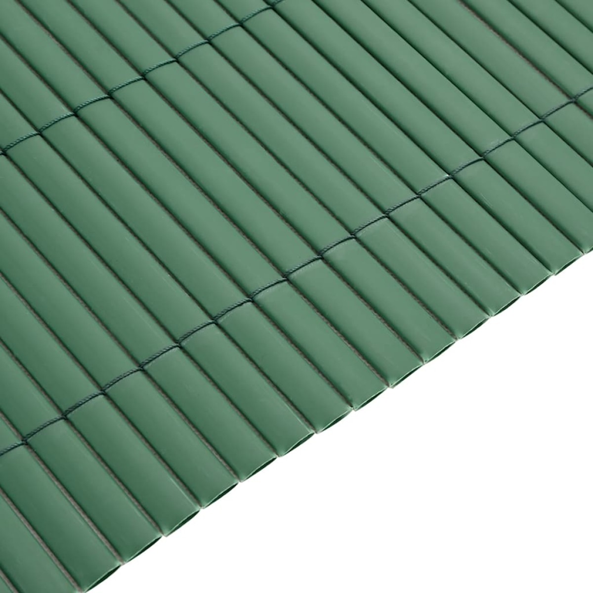 vidaXL Φράχτης Κήπου Διπλής Όψης Πράσινος 1,8x5 μ. PVC