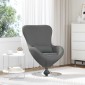 vidaXL Κάθισμα-αυγό Σκούρο Γκρι 63 x 73 x 90 εκ ύφασμα
