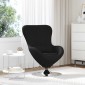 vidaXL Κάθισμα-αυγό Μαύρο 63 x 73 x 90 εκ ύφασμα