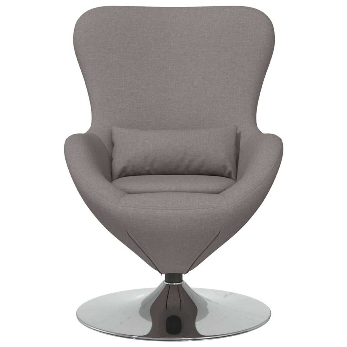 vidaXL Κάθισμα-αυγό Taupe 63 x 73 x 90 εκ ύφασμα