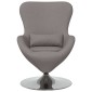 vidaXL Κάθισμα-αυγό Taupe 63 x 73 x 90 εκ ύφασμα
