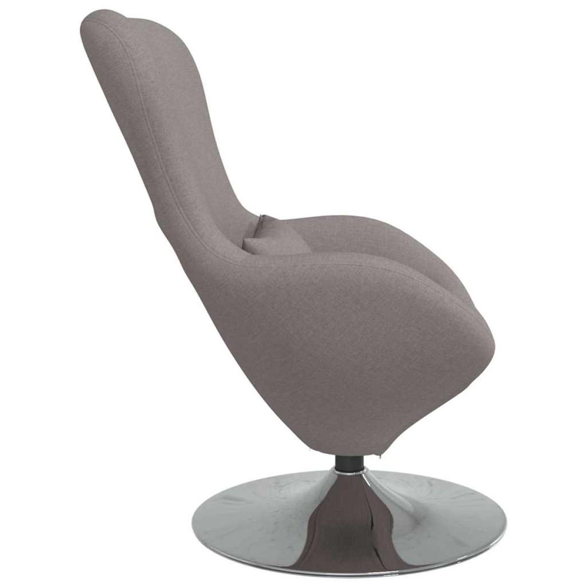 vidaXL Κάθισμα-αυγό Taupe 63 x 73 x 90 εκ ύφασμα
