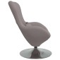 vidaXL Κάθισμα-αυγό Taupe 63 x 73 x 90 εκ ύφασμα
