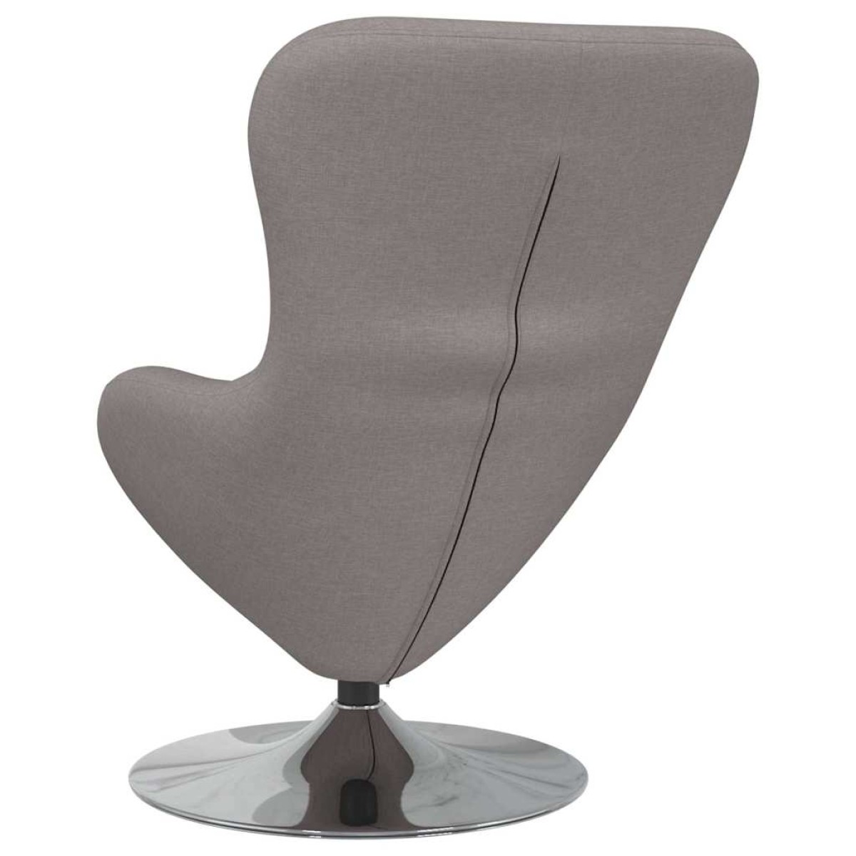 vidaXL Κάθισμα-αυγό Taupe 63 x 73 x 90 εκ ύφασμα
