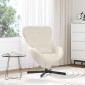 vidaXL Κάθισμα-αυγό Κρεμ 63 x 73 x 90 εκ Βελούδο