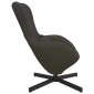 vidaXL Κάθισμα-αυγό Σκούρο Γκρι 63 x 73 x 90 εκ ύφασμα