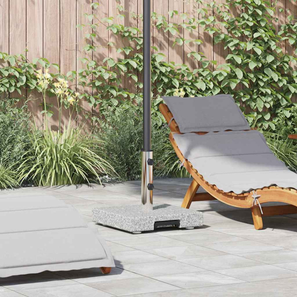 vidaXL Βάση ομπρέλας Γκρι 41 x 41 x 37 εκ. Γρανίτης