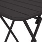 vidaXL Τραπέζι Bistro Ανθρακί 55 x 55 x 72,5 εκ. Ατσάλι με Πούδρα