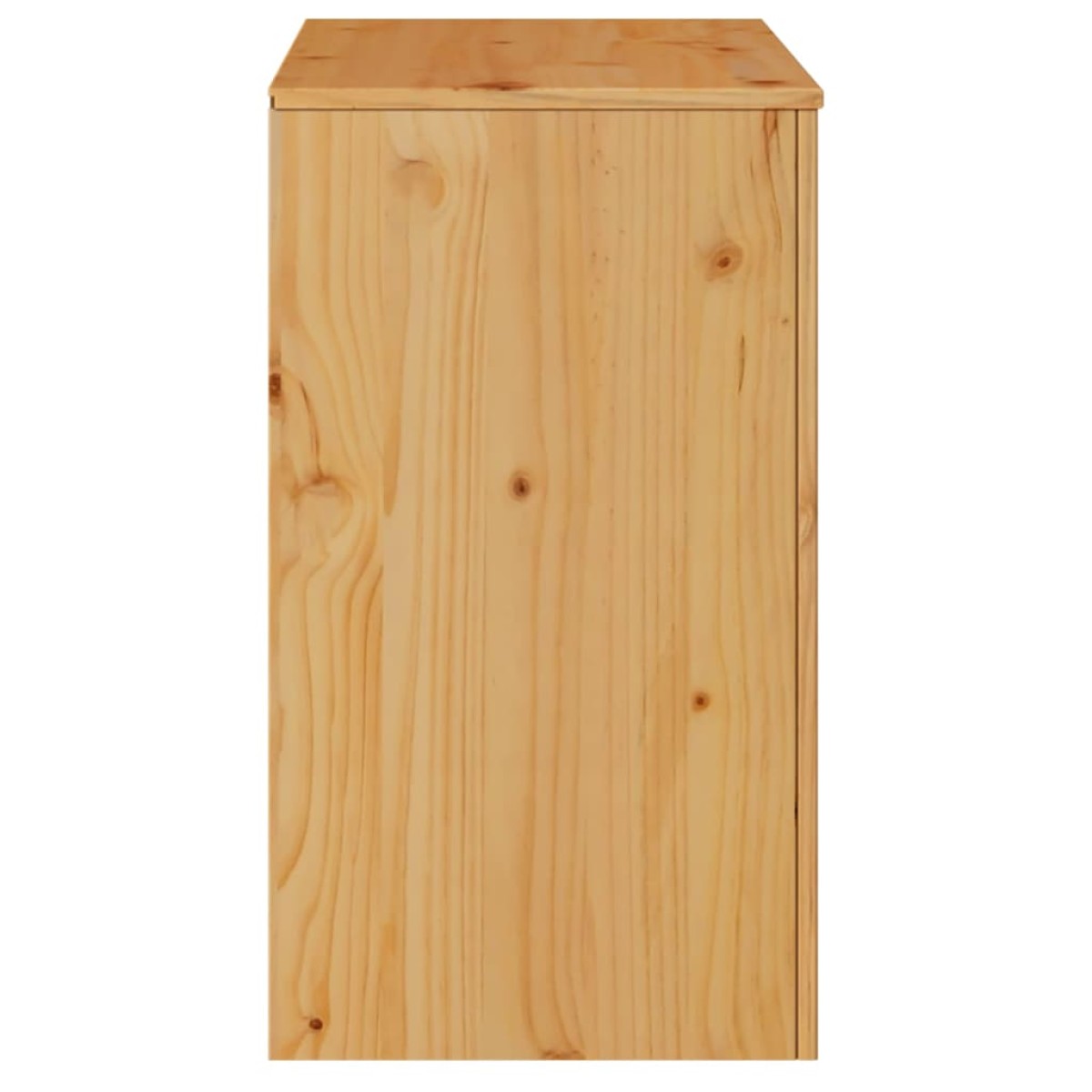 vidaXL Πλαϊνό γραφείο με συρτάρι Drammen Δρυς 79 x 43 x 75.5 εκ.