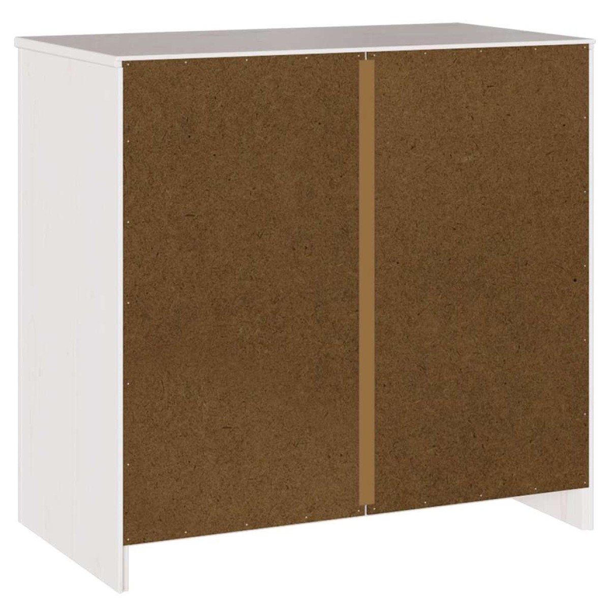 vidaXL Πλαϊνό γραφείο με συρτάρι Drammen Λευκό 79 x 43 x 75.5 εκ.