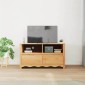 vidaXL Ντουλάπι TV Drammen Δρυς 99 x 43 x 55 εκ. Μασίφ ξύλο πεύκου
