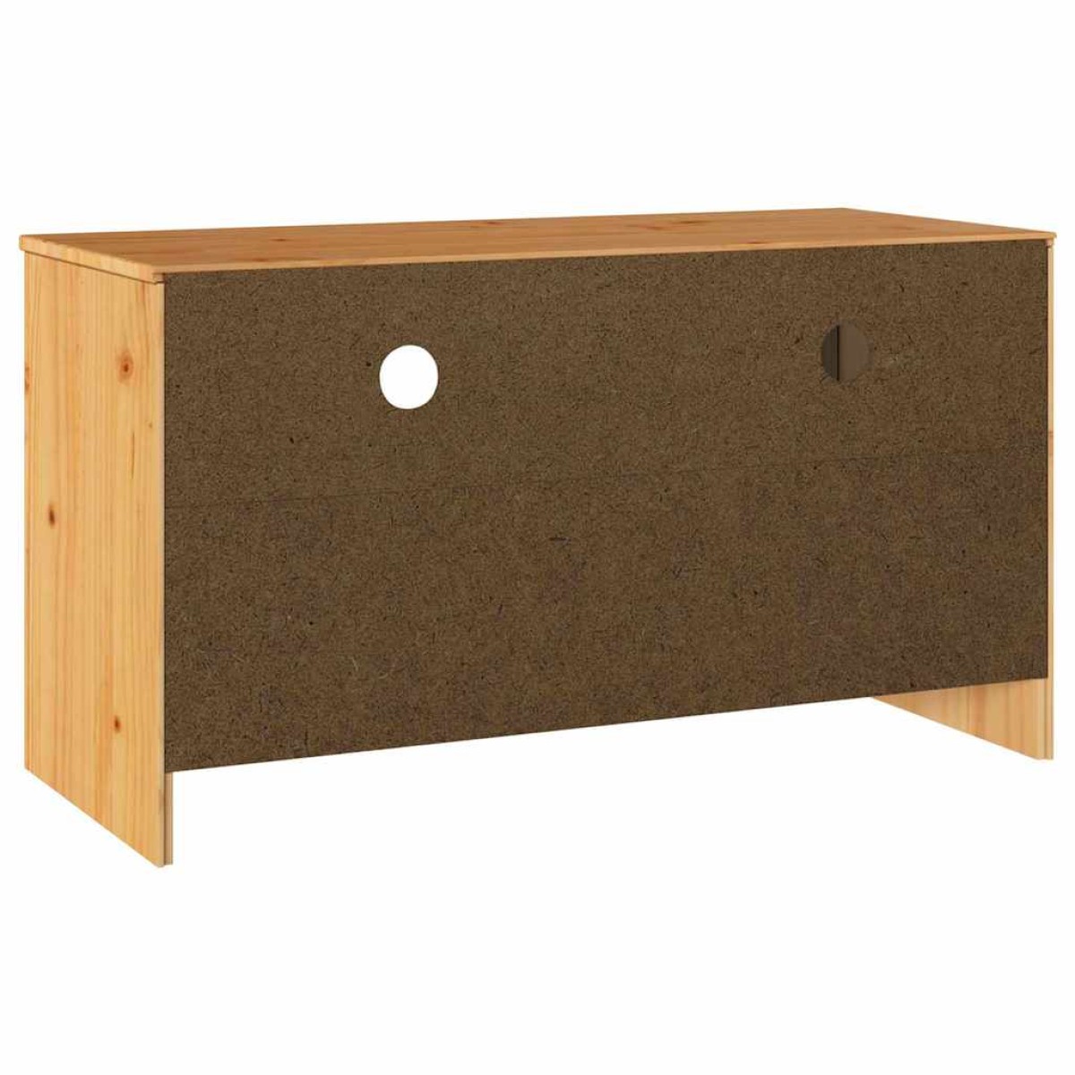 vidaXL Ντουλάπι TV Drammen Δρυς 99 x 43 x 55 εκ. Μασίφ ξύλο πεύκου
