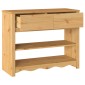vidaXL Τραπέζι κονσόλας με συρτάρι Drammen Δρυς 89,5 x 37 x 73 εκ