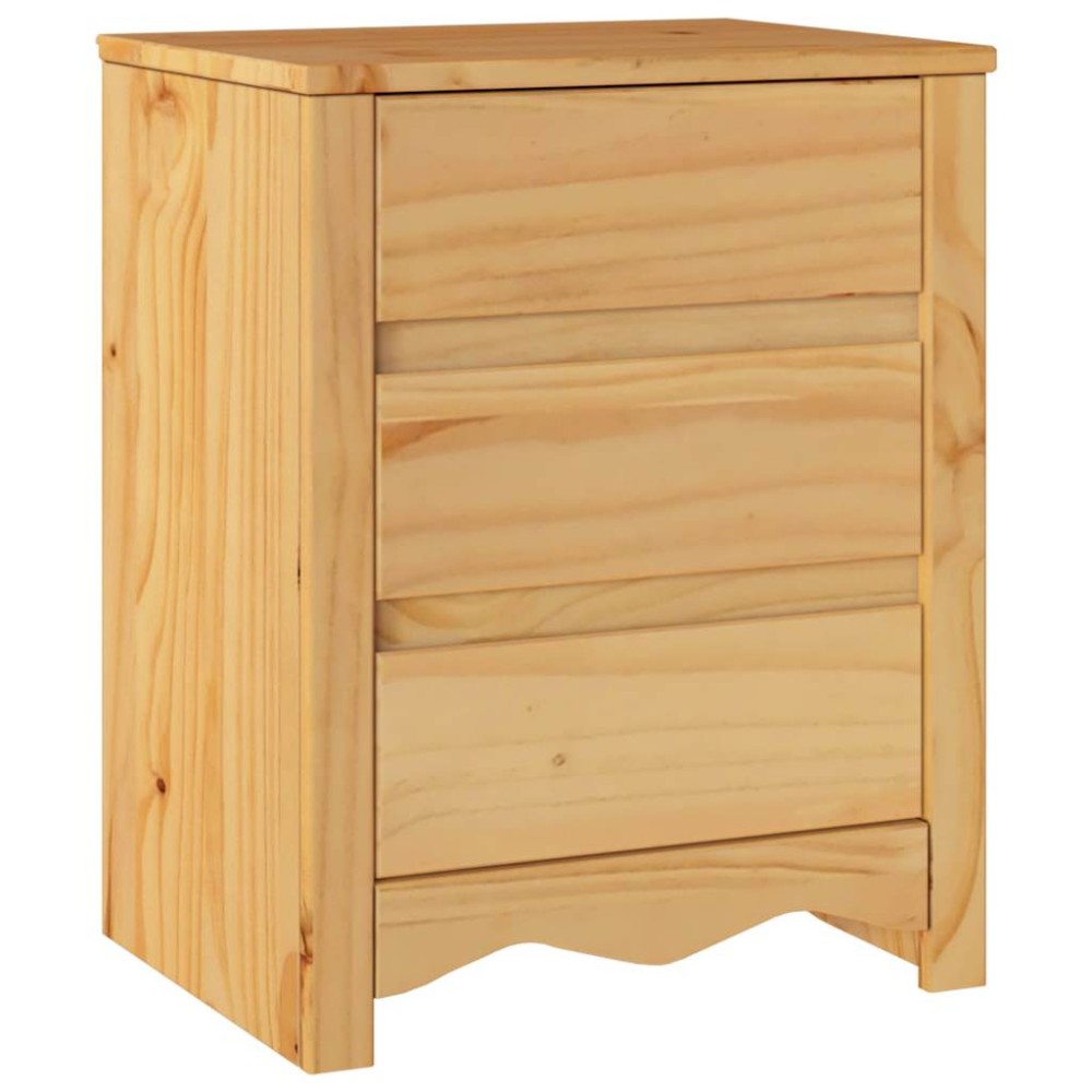 vidaXL Τραπεζάκι σαλονιού με συρτάρι Drammen Δρυς 45 x 35 x 56 εκ.