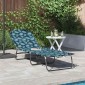vidaXL Πτυσσόμενη ξαπλώστρα Πολύχρωμο 188 x 57 x 86,5 εκ. Πολυεστέρας