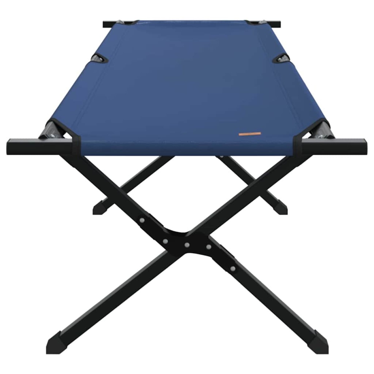 vidaXL Αναδιπλούμενο Κρεβάτι Κάμπινγκ Μπλε 193 x 69 x 45 εκ.