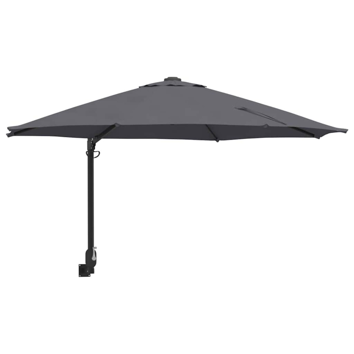 vidaXL Ομπρέλα Κήπου Ανθρακί 248 x 248 x 148 εκ.