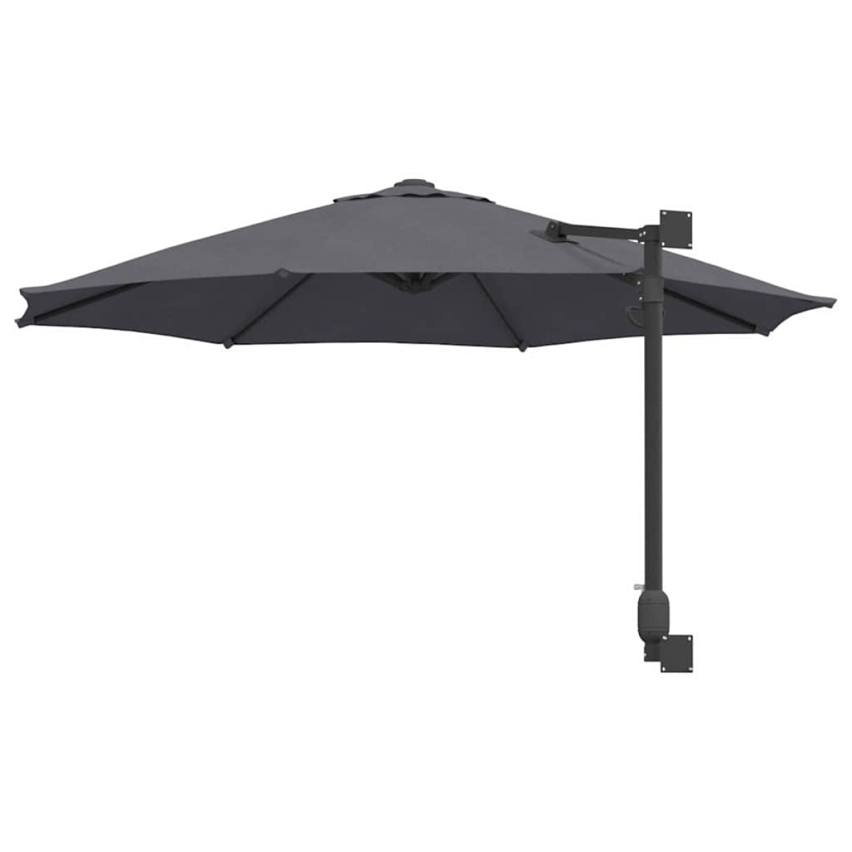 vidaXL Ομπρέλα Κήπου Ανθρακί 248 x 248 x 148 εκ.