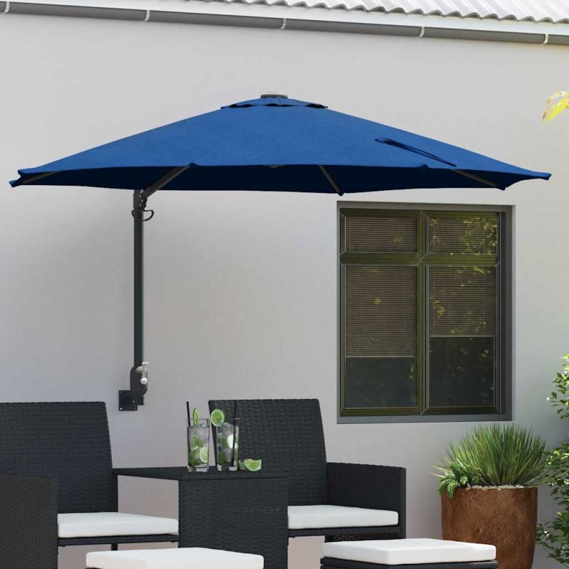 vidaXL Ομπρέλα Κήπου 248 x 248 x 148 εκ. Πολυεστέρας και Χάλυβας