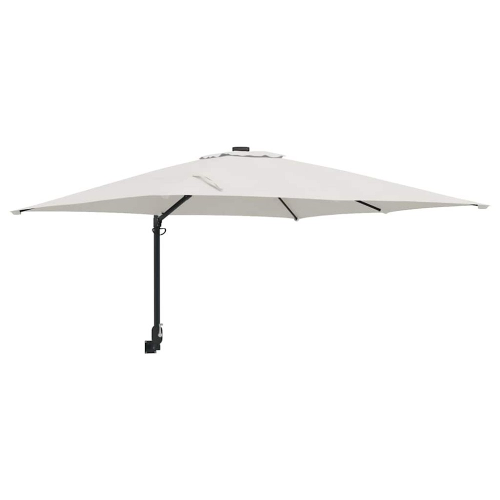 vidaXL Ομπρέλα Κήπου Άμμος 248,5 x 247,5 x 160 εκ.